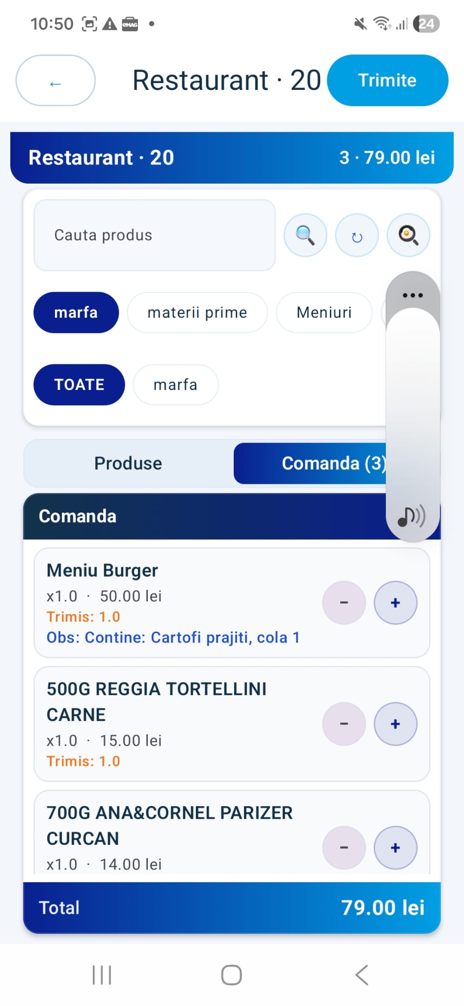 SoftOK aplicație mobilă