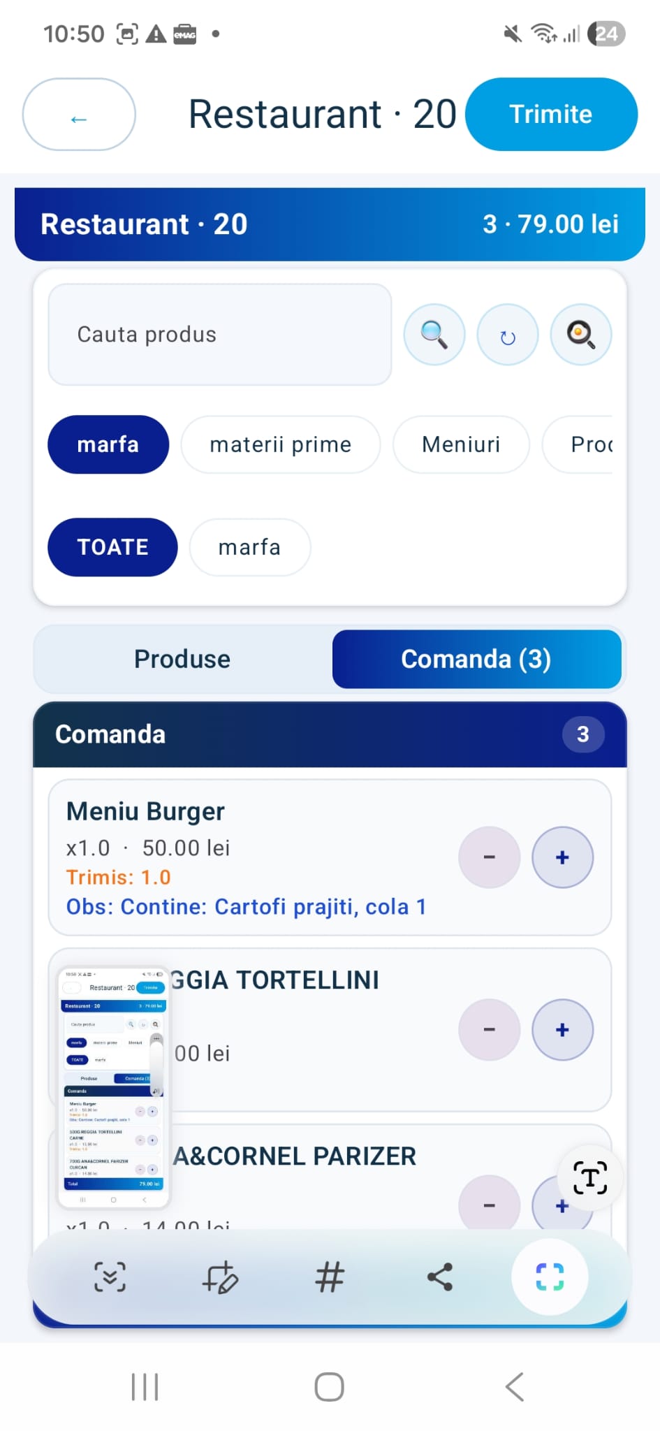 SoftOK aplicație mobilă