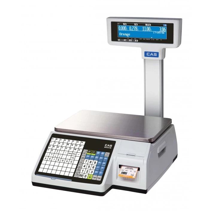 Cantar cu etichetare CAS CL5200N 15P 15Kg cu display client