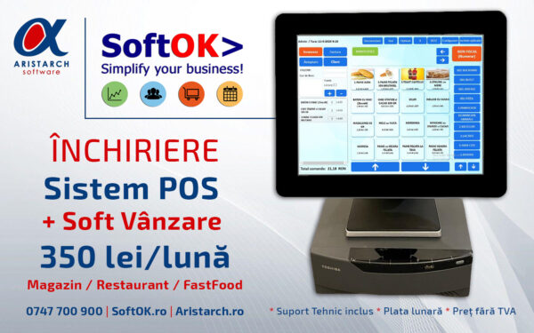 Banner Inchiriere SoftOK Aristarch Software