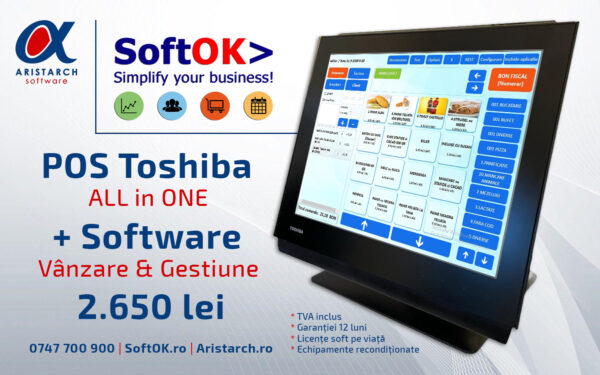 Banner TOSHIBA SoftOK Aristarch Software